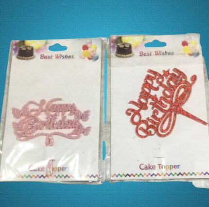 Cake Toppings Happy Birthday